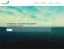 Tablet Screenshot of knowesistech.com